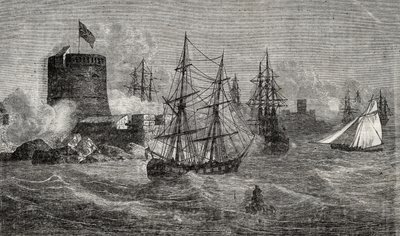 The Port of Toulon in the 18th Century by French School